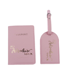 2022 Travel Set with Passport Holder and Luggage Tag