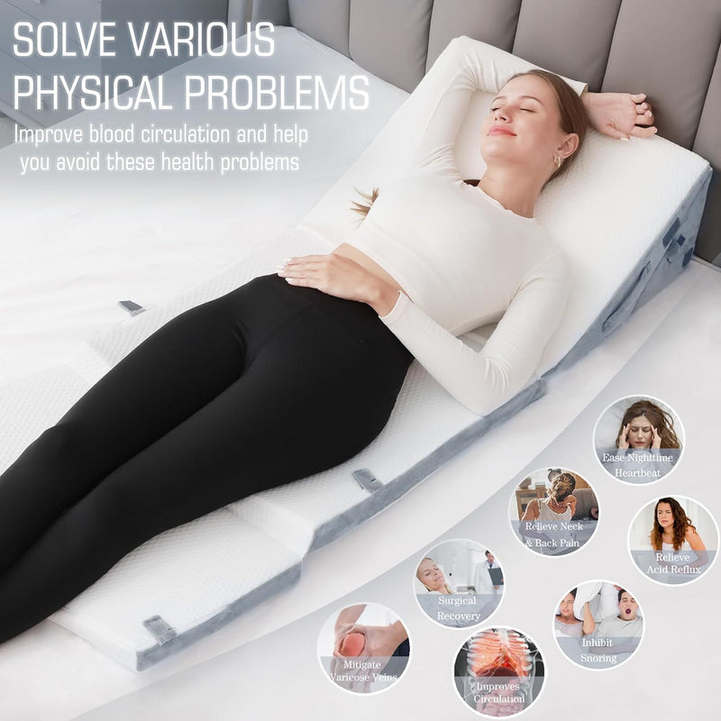 20-in-1 Wedge Pillow for Post-Surgery Relief