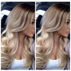 Medium-Length Women's Big Waves and Fluffy Curls