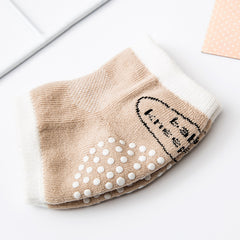 Breathable Cotton Baby Knee Pads and Elbow Socks Set