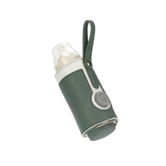 Leather Heating Bottle Bag with Three-speed Adjustment