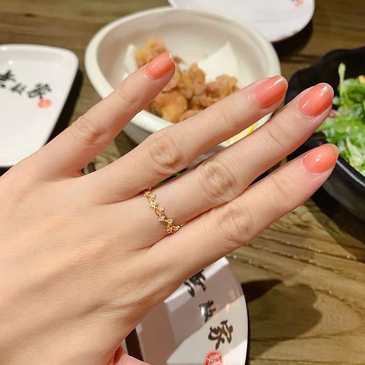 Light Luxury 925 Sterling Silver Fashion Ring