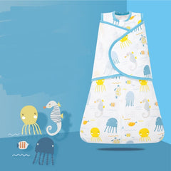 Cotton Anti-Shock Sleeping Bag for Newborns