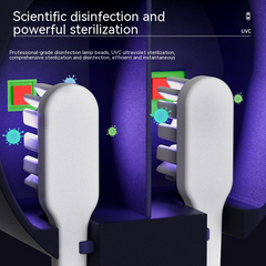 UV Toothbrush Sanitizer with Digital Display
