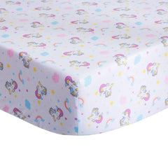 Kids' Cartoon Unicorn Mini Quilt Set with OEKO-100 Fabric