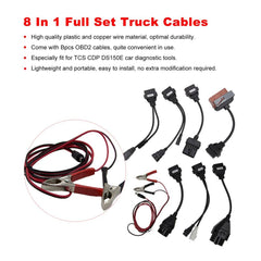 8-in-1 Car / Truck Cables for DS150E TCS CDP (Best Seller)