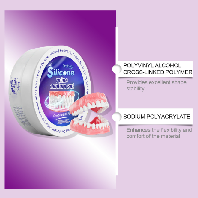 Natural-Look Adjustable Beauty Dentures