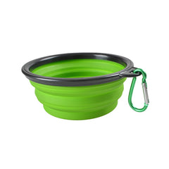 Collapsible Silicone Dog Bowl for Pets (Good for Travel)