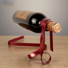 Floating Ribbon Wine Rack