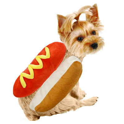 Hot Dog Burger Costume for Cats and Dogs
