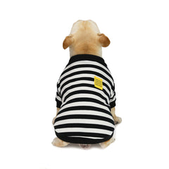 Striped Sweater for Dogs - Fall/Winter Coat (Frenchie)