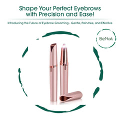 The Effortless Beauty Kit (Facial Hair Remover, Eyebrow Trimmer & Electric Eye Lash Curler)