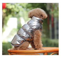 Warm Winter Puppy Teddy Waistcoat and Cat Clothes (Puffer Coat)