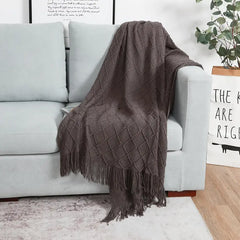 Knitted Sofa Blanket Cover for Air Conditioning Use