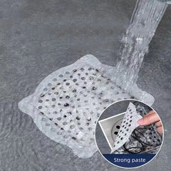 10/20pcs Disposable Shower Drain Hair Catchers & Stickers