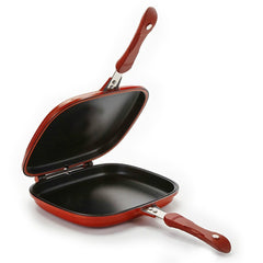 Korean Double-Sided Square Non-Stick Grill Pan