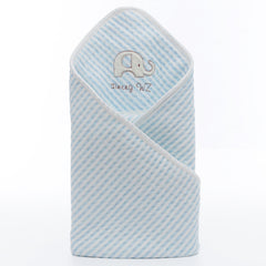 Hooded Cotton Swaddling Blanket for Newborns