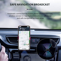 Car Bluetooth 5.1 FM Transmitter Receiver Kit