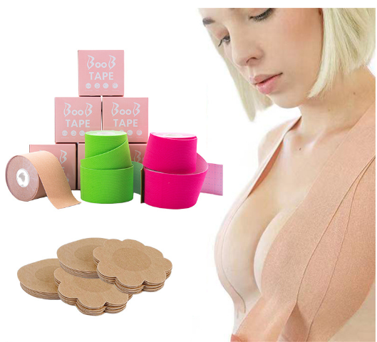 Elastic Adhesive Breast Lift Tape for Sports and Support