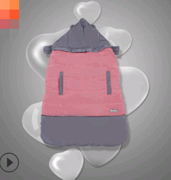 Infant Waist Carrier with Waterproof Windbreaker for All Seasons