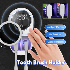 UV Toothbrush Sanitizer with Digital Display