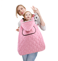 Infant Waist Carrier with Waterproof Windbreaker for All Seasons