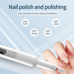 Electric Nail Drill Manicure Filer and Polish Kit