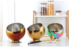 Stainless Steel Condiment Container and Serving Bowl (1 Pc)