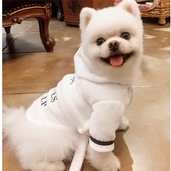 Hooded Pajamas Dog Bathrobe