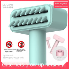 Wireless Electric Pet Comb for Flea and Dust Removal