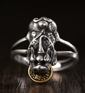 Vintage Thai Silver Fashion Ring