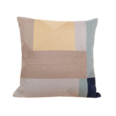 Geometric Embroidered Throw Pillows