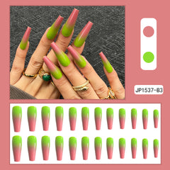 Ultra-Long Ballet Wear Nail Tips for European & American Styles