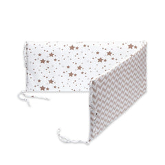 Thick One-Piece Crib Bumper Cushion for Baby Bed