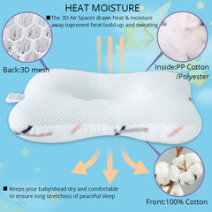 Baby Shaped Pillow for Head Support Year-Round