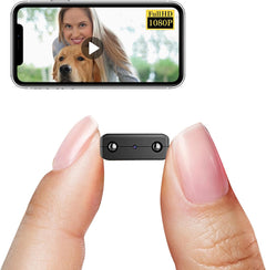 Compact Wireless WiFi Security Camera, 1080P HD with Night Vision