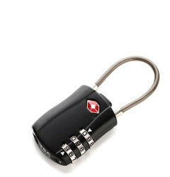 New Travel Lock, Metal Cable TSA Approved Luggage Lock