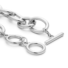 Stylish Punk-Inspired Rhinestone Chain Bracelet for Women