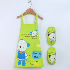 Waterproof Kids Apron for Painting and Eating