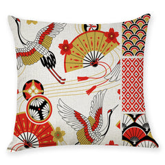 Japanese Style Cotton Linen Pillows