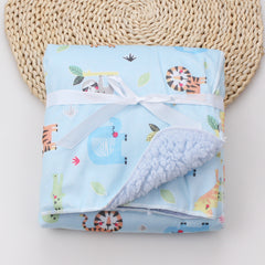 Cartoon Printed Baby Blanket