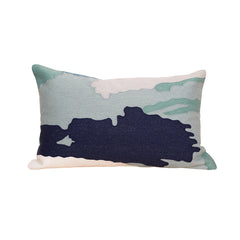 Geometric Embroidered Throw Pillows