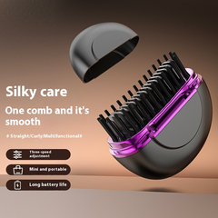 Portable Ceramic Hair Straightener, USB Rechargeable
