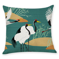 Japanese Style Cotton Linen Pillows