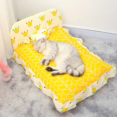 Pet Bed for Small Dogs and Cats (Washable)