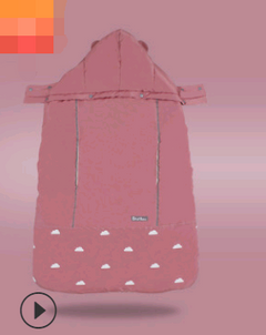 Infant Waist Carrier with Waterproof Windbreaker for All Seasons