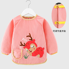 Waterproof Bib for Boys - Stylish Reversible Design