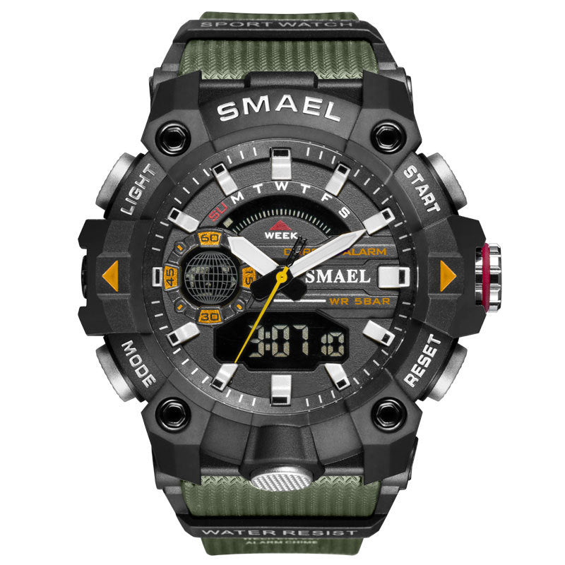SMAEL Multifunctional Sports Watch for Men, Waterproof