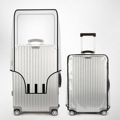 Transparent PVC Luggage Cover for Travel and Sports