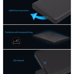 ORICO 2577U3 USB 3.0 2.5-Inch SATA SSD Enclosure